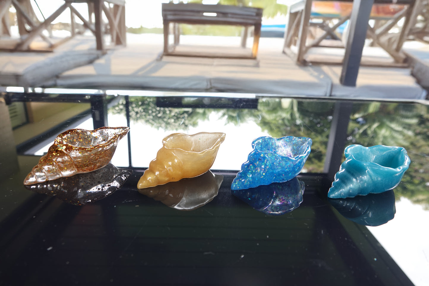 Mini Shell Compartments - Decorative Storage Solutions